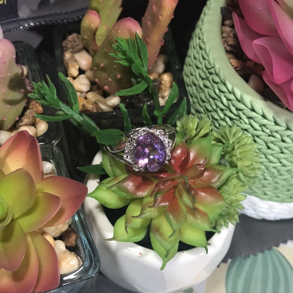 Ametrine/White Topaz Ring Anahi Size 8 Annabelle Coll Limited Edit… - Picture 4 of 12